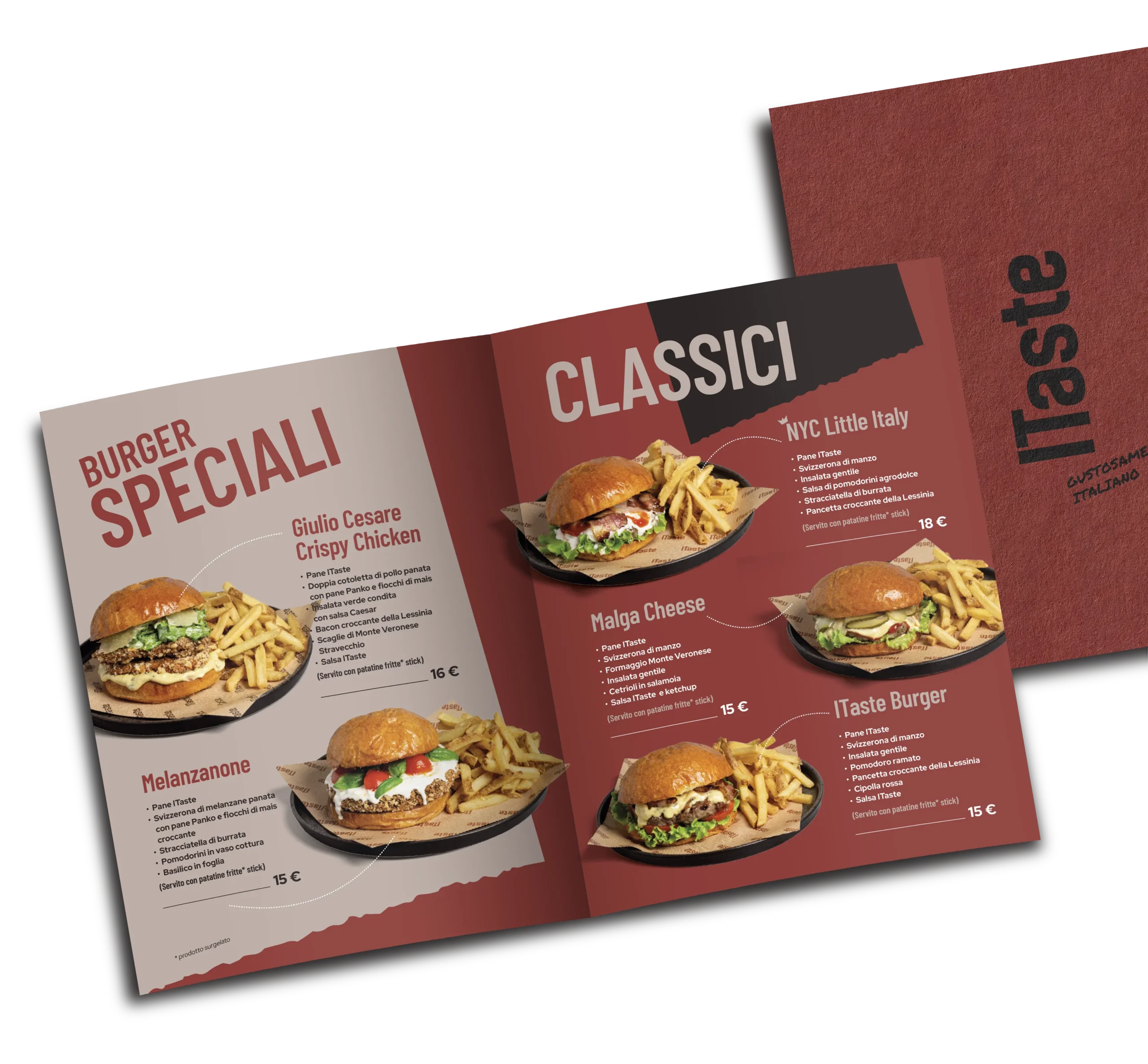 Anteprima del menu ITaste